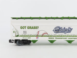 O Gauge 3-Rail Weaver Ultra Line SCX Syracuse Chiefs 4-Bay Hopper #2008