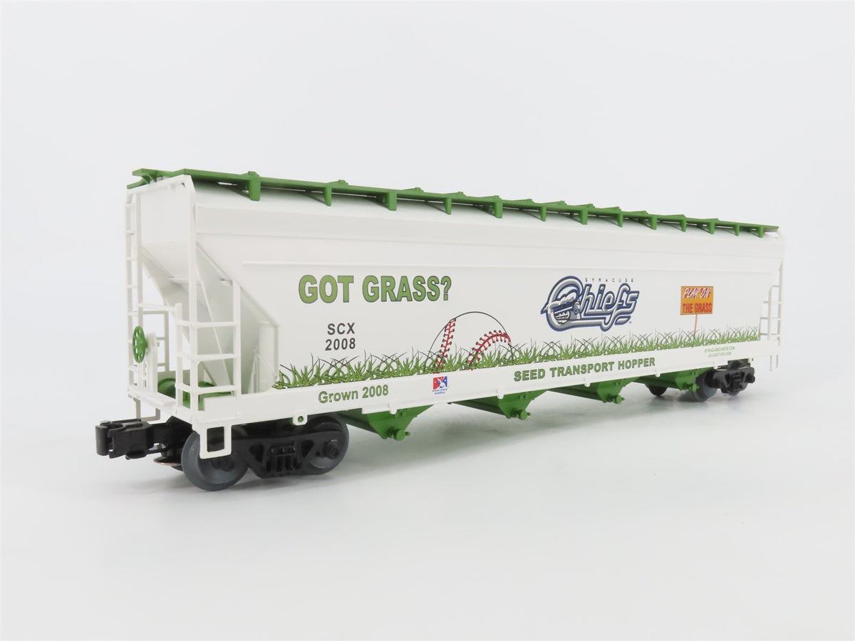 O Gauge 3-Rail Weaver Ultra Line SCX Syracuse Chiefs 4-Bay Hopper #2008