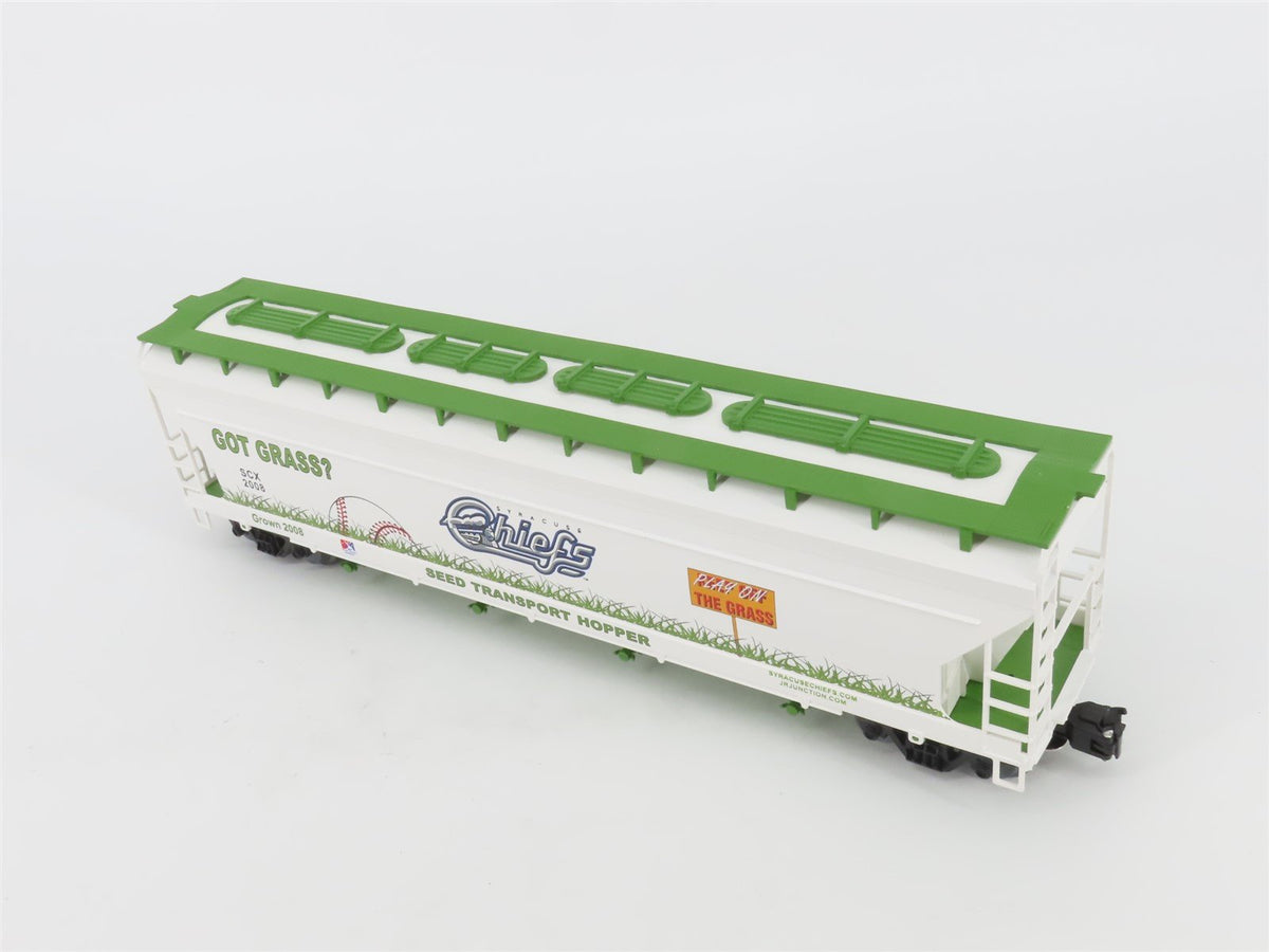 O Gauge 3-Rail Weaver Ultra Line SCX Syracuse Chiefs 4-Bay Hopper #2008