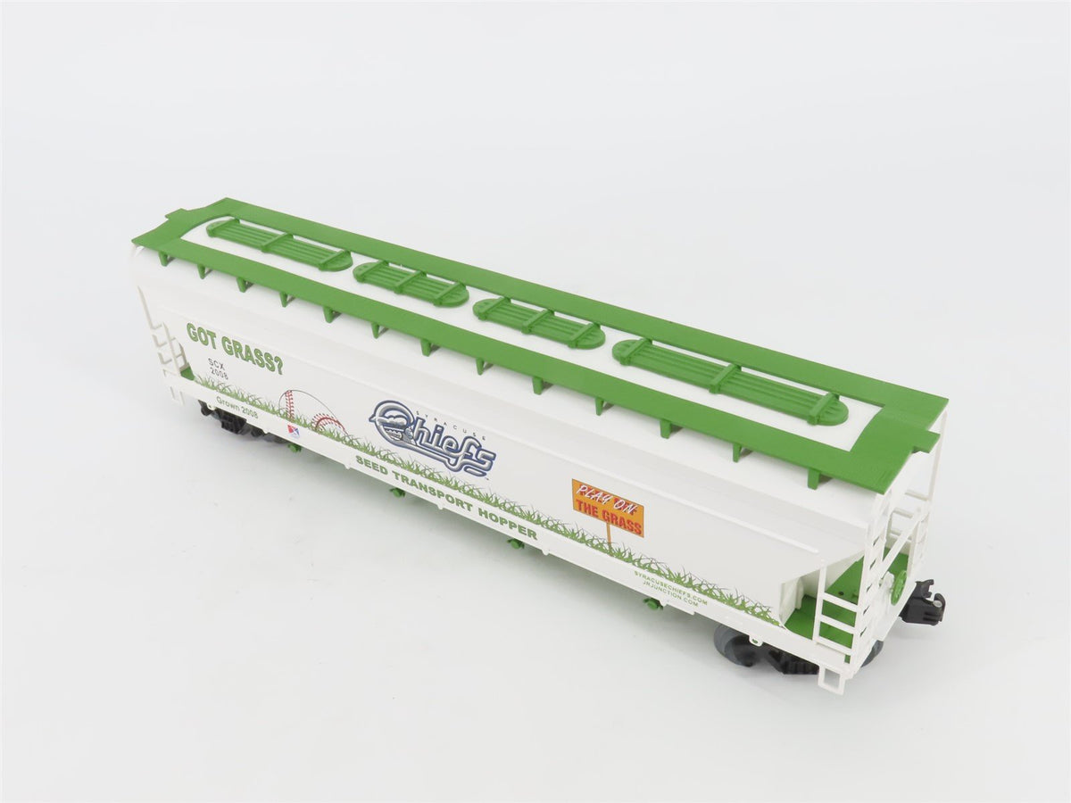 O Gauge 3-Rail Weaver Ultra Line SCX Syracuse Chiefs 4-Bay Hopper #2008