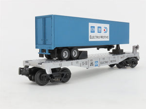 O Gauge 3-Rail MTH Rail King 30-7012C SD Electro-Motive Flat Car #912 w/ Trailer