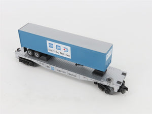 O Gauge 3-Rail MTH Rail King 30-7012C SD Electro-Motive Flat Car #912 w/ Trailer