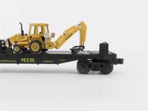 O Gauge 3-Rail MTH Rail King RK-7606L Construction Flat Car #19961 w/ Backhoe