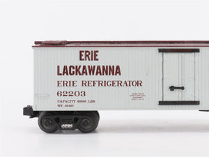 O Gauge 3-Rail MTH Rail King 30-8601 EL Erie Lackawanna Die-Cast Reefer #62203