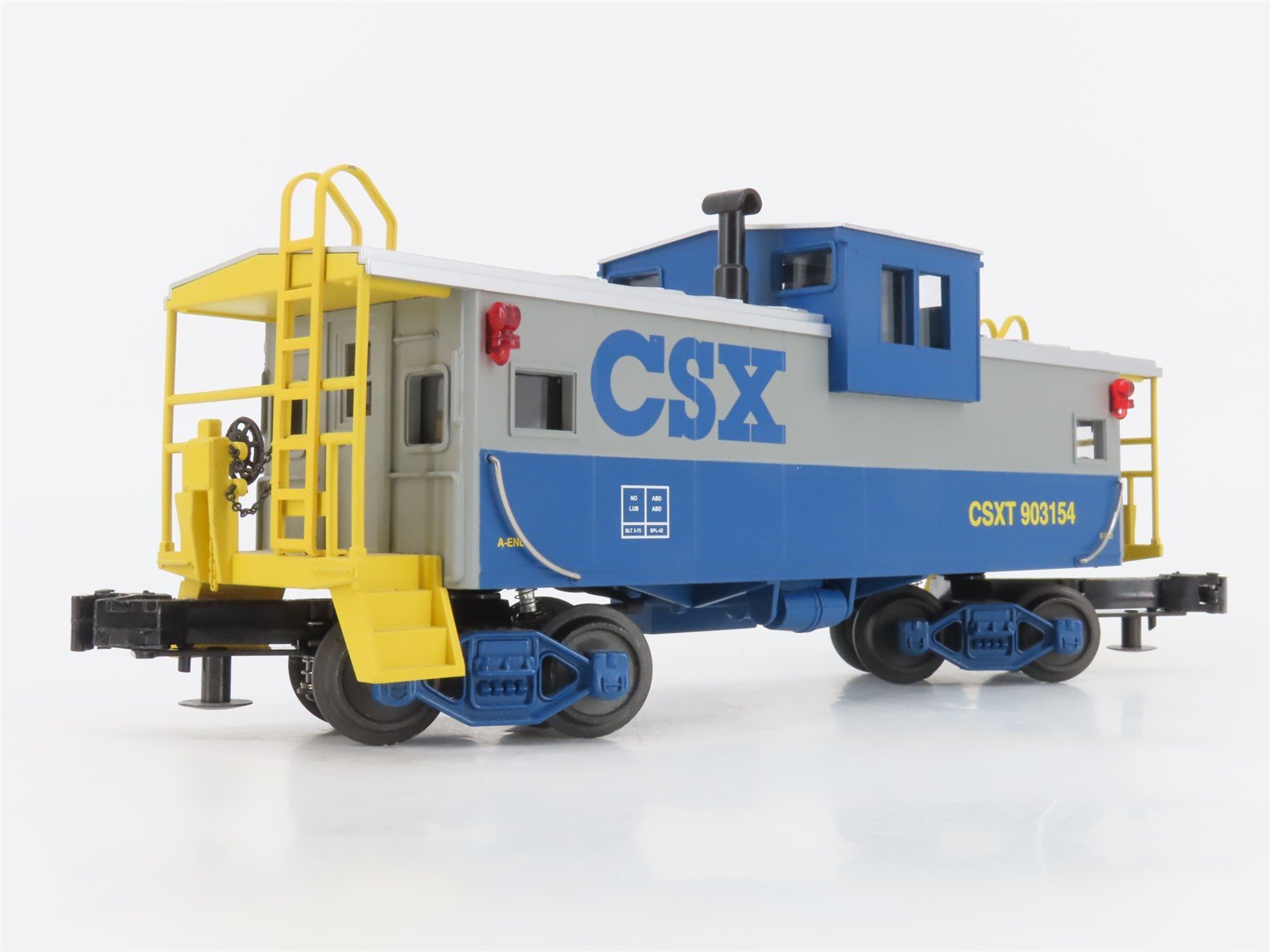 O Gauge 3-Rail MTH Rail King 30-4195c CSX CSXT Extended Vision Caboose #903154
