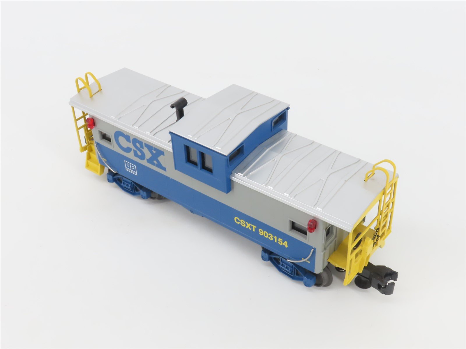 O Gauge 3-Rail MTH Rail King 30-4195c CSX CSXT Extended Vision Caboose #903154