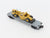 O Gauge 3-Rail MTH Rail King 30-7616 MTH Flat Car #19981 w/ ERTL Earth Mover