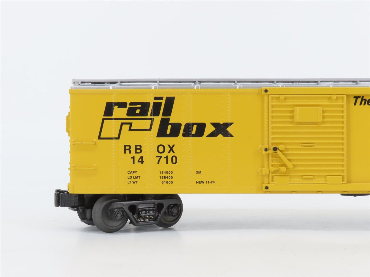 O Gauge 3-Rail MTH Rail King 30-8404 RBOX Rail Box Die-Cast Box Car #14710