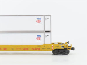 O Gauge 3-Rail MTH Rail King 30-4214A UP Union Pacific Husky Stack Car #548052