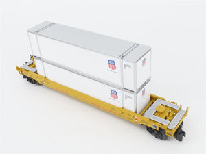 O Gauge 3-Rail MTH Rail King 30-4214A UP Union Pacific Husky Stack Car #548052