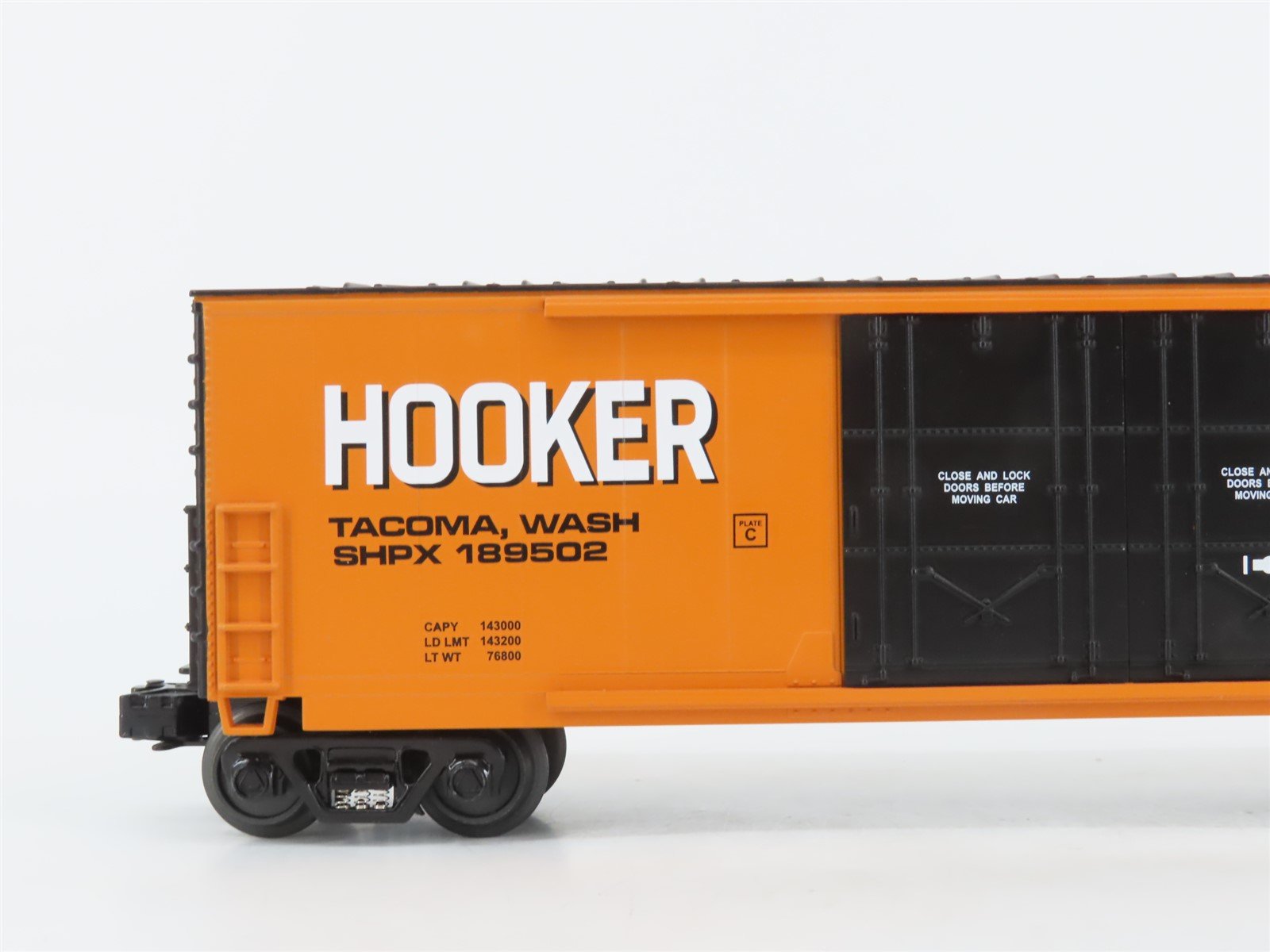O Gauge 3-Rail MTH Rail King 30-74065 SHPX Hooker 50' Double Door Box Car 189502