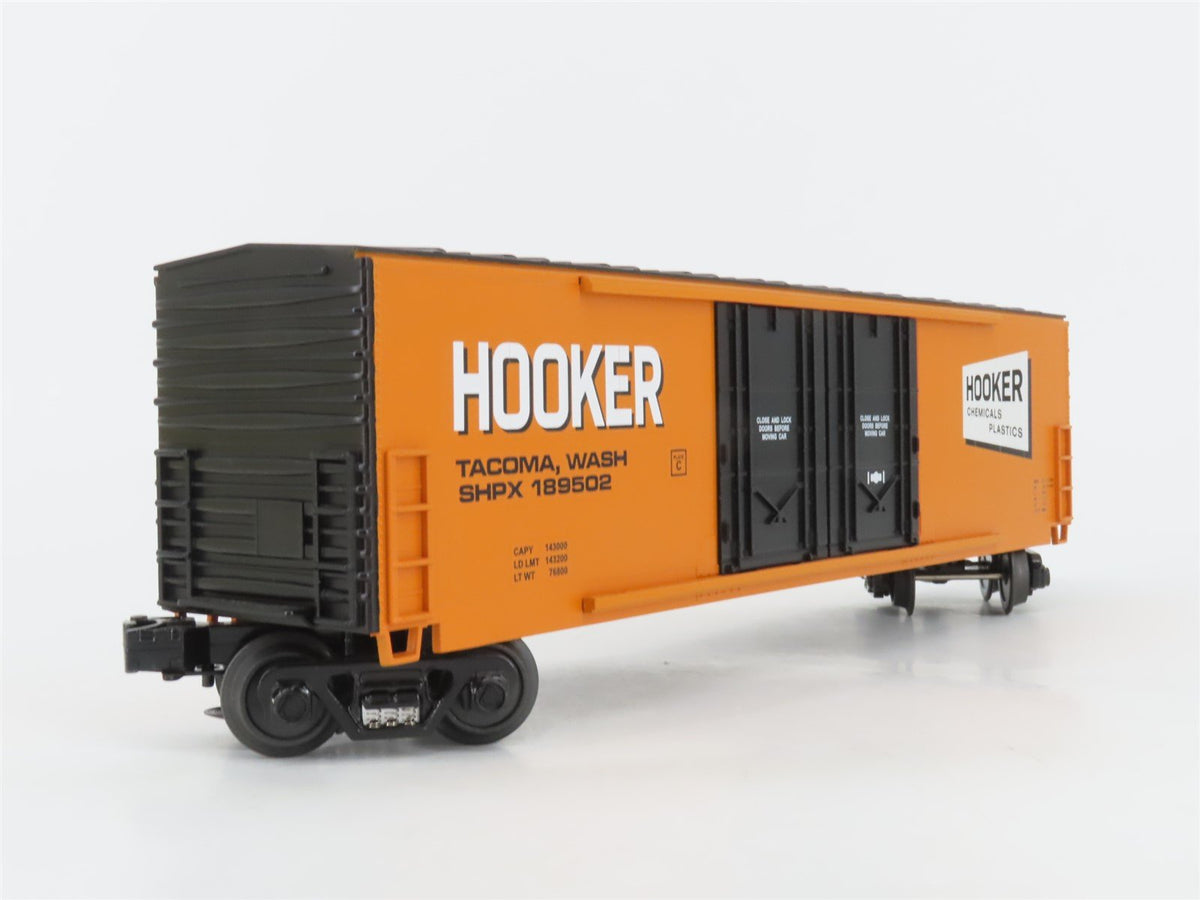 O Gauge 3-Rail MTH Rail King 30-74065 SHPX Hooker 50&#39; Double Door Box Car 189502