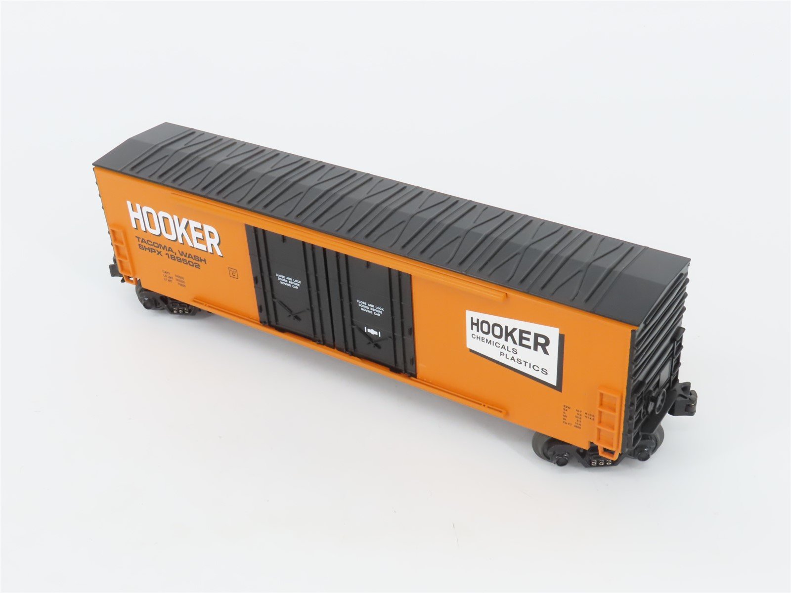 O Gauge 3-Rail MTH Rail King 30-74065 SHPX Hooker 50' Double Door Box Car 189502