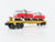 O Gauge 3-Rail MTH Rail King 30-76033 UP Union Pacific Flat Car W/ VW Vans #1965
