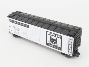 O Gauge 3-Rail K-Line K762-8029 BCCX Black Cat Candy Wood Sided Reefer #82570