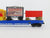 O Gauge 3-Rail K-Line 6-22656 RBBX Ringling Bros Flat Car #66 W/3 Circus Wagons