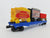 O Gauge 3-Rail K-Line 6-22656 RBBX Ringling Bros Flat Car #66 W/3 Circus Wagons