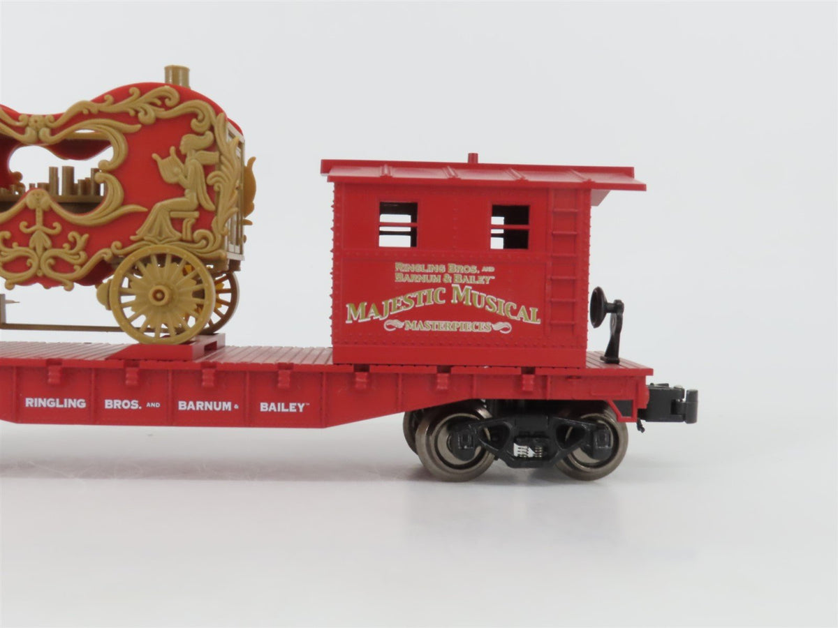 O Gauge 3-Rail K-Line 6-22238 RBBX Ringling Bros Work Caboose W/Calliope Wagon