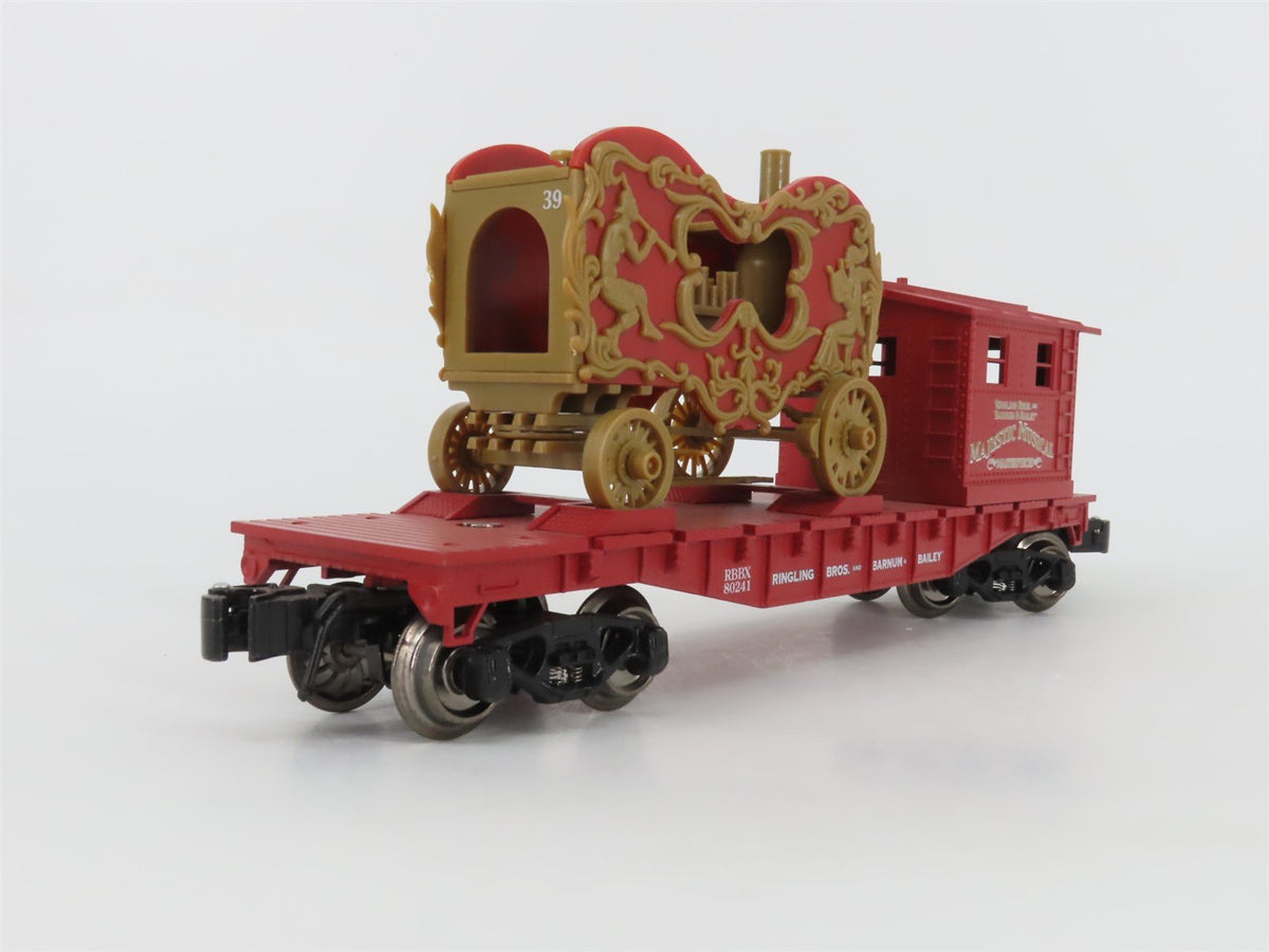 O Gauge 3-Rail K-Line 6-22238 RBBX Ringling Bros Work Caboose W/Calliope Wagon