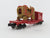 O Gauge 3-Rail K-Line 6-22238 RBBX Ringling Bros Work Caboose W/Calliope Wagon