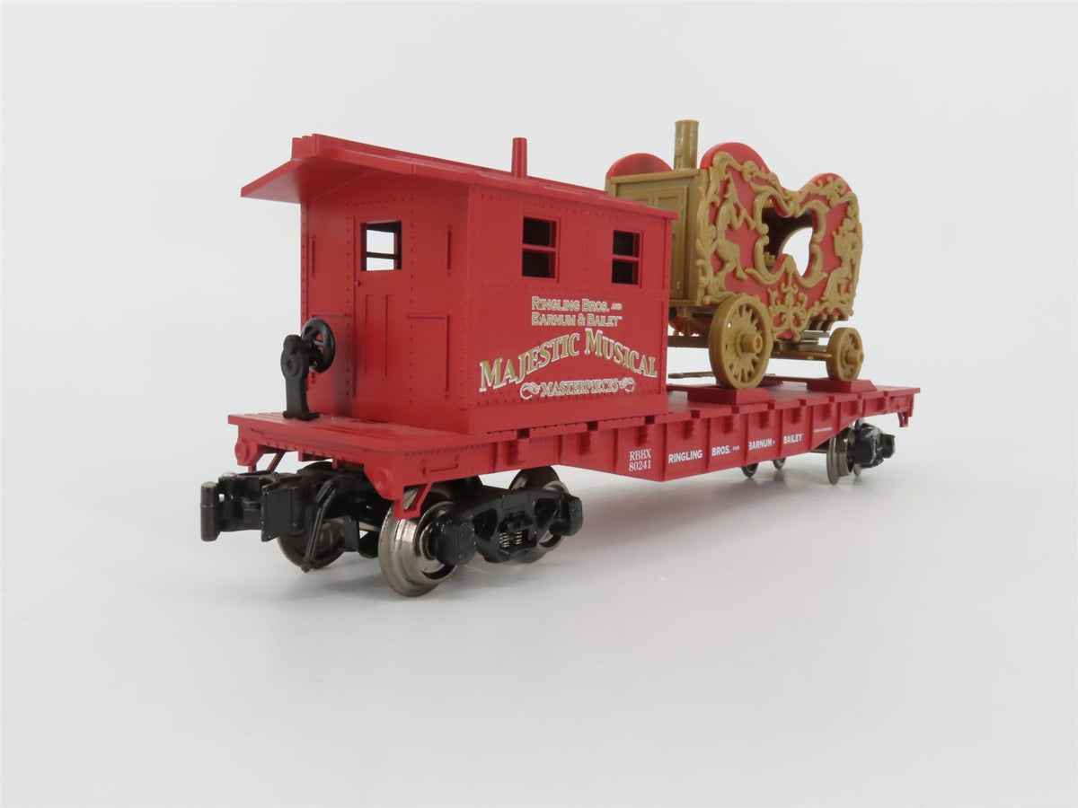 O Gauge 3-Rail K-Line 6-22238 RBBX Ringling Bros Work Caboose W/Calliope Wagon
