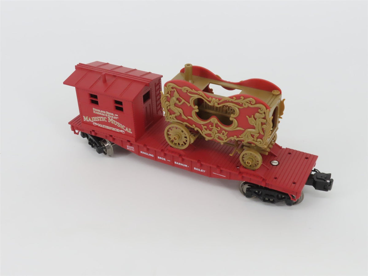 O Gauge 3-Rail K-Line 6-22238 RBBX Ringling Bros Work Caboose W/Calliope Wagon