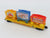O Gauge 3-Rail K-Line 6-22654 RBBX Ringling Bros Flat Car #46 W/3 Circus Wagons