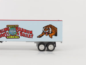 O Gauge 3-Rail K-Line Ringling Bros & Barnum & Bailey Flat Car W/ Semi & Trailer