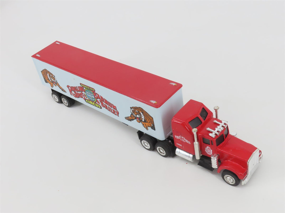O Gauge 3-Rail K-Line Ringling Bros &amp; Barnum &amp; Bailey Flat Car W/ Semi &amp; Trailer