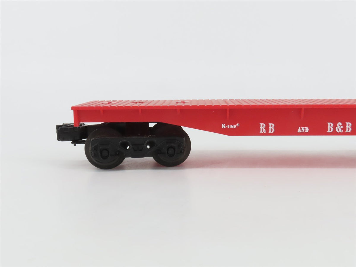 O Gauge 3-Rail K-Line Ringling Bros &amp; Barnum &amp; Bailey Flat Car W/ Semi &amp; Trailer