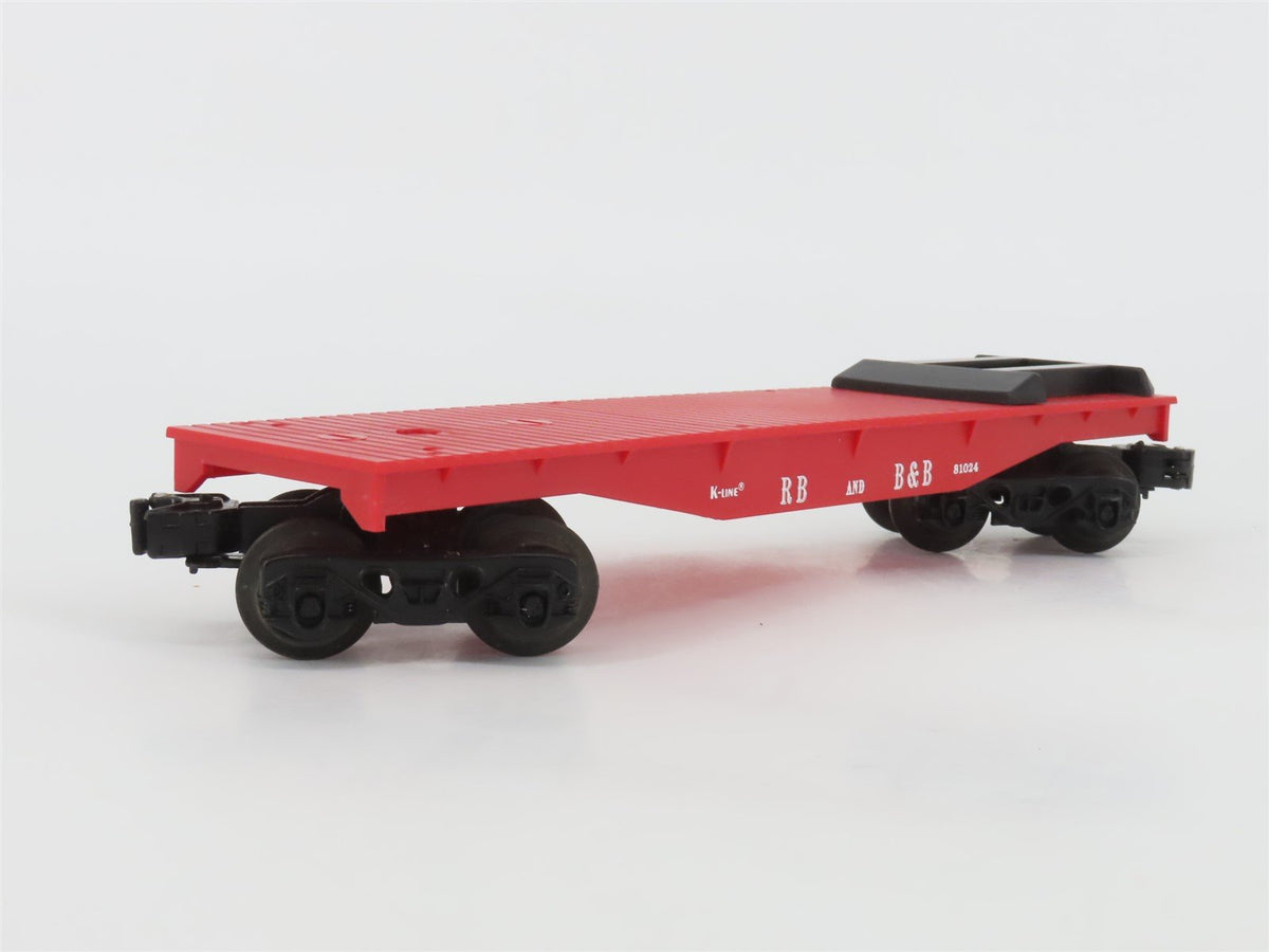 O Gauge 3-Rail K-Line Ringling Bros &amp; Barnum &amp; Bailey Flat Car W/ Semi &amp; Trailer
