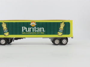 O Gauge 3-Rail K-Line Puritan Flat Car #22050 Tractor Trailer Set