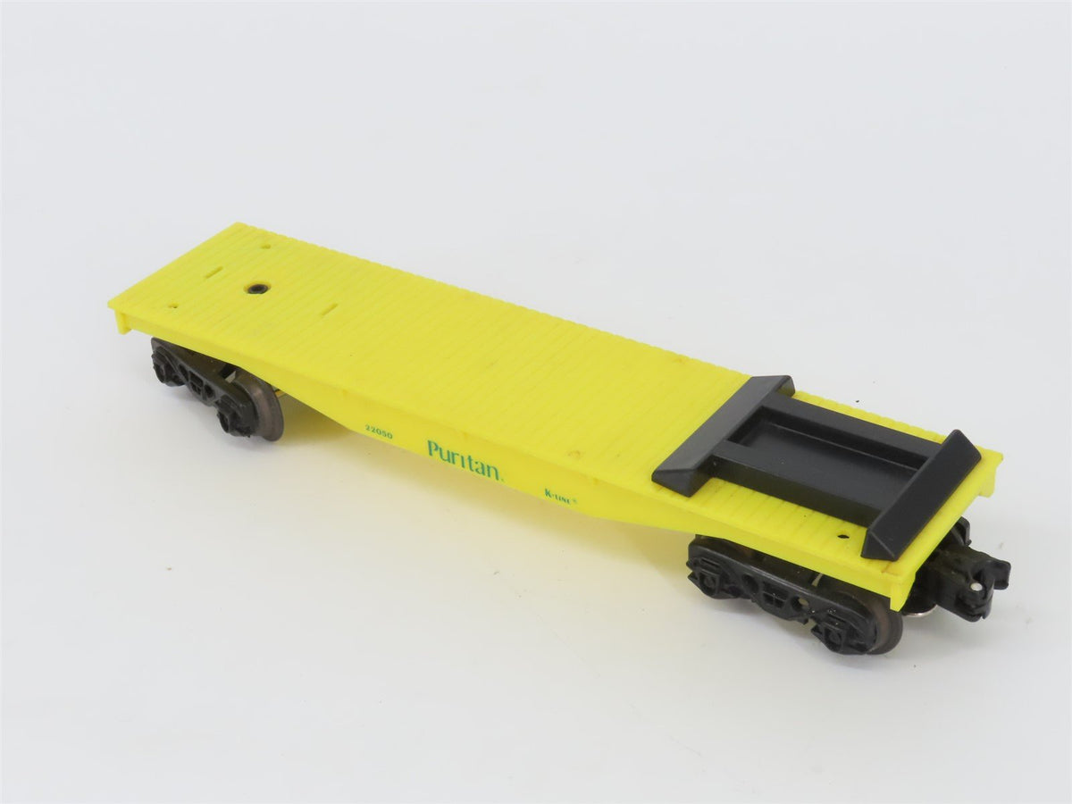 O Gauge 3-Rail K-Line Puritan Flat Car #22050 Tractor Trailer Set