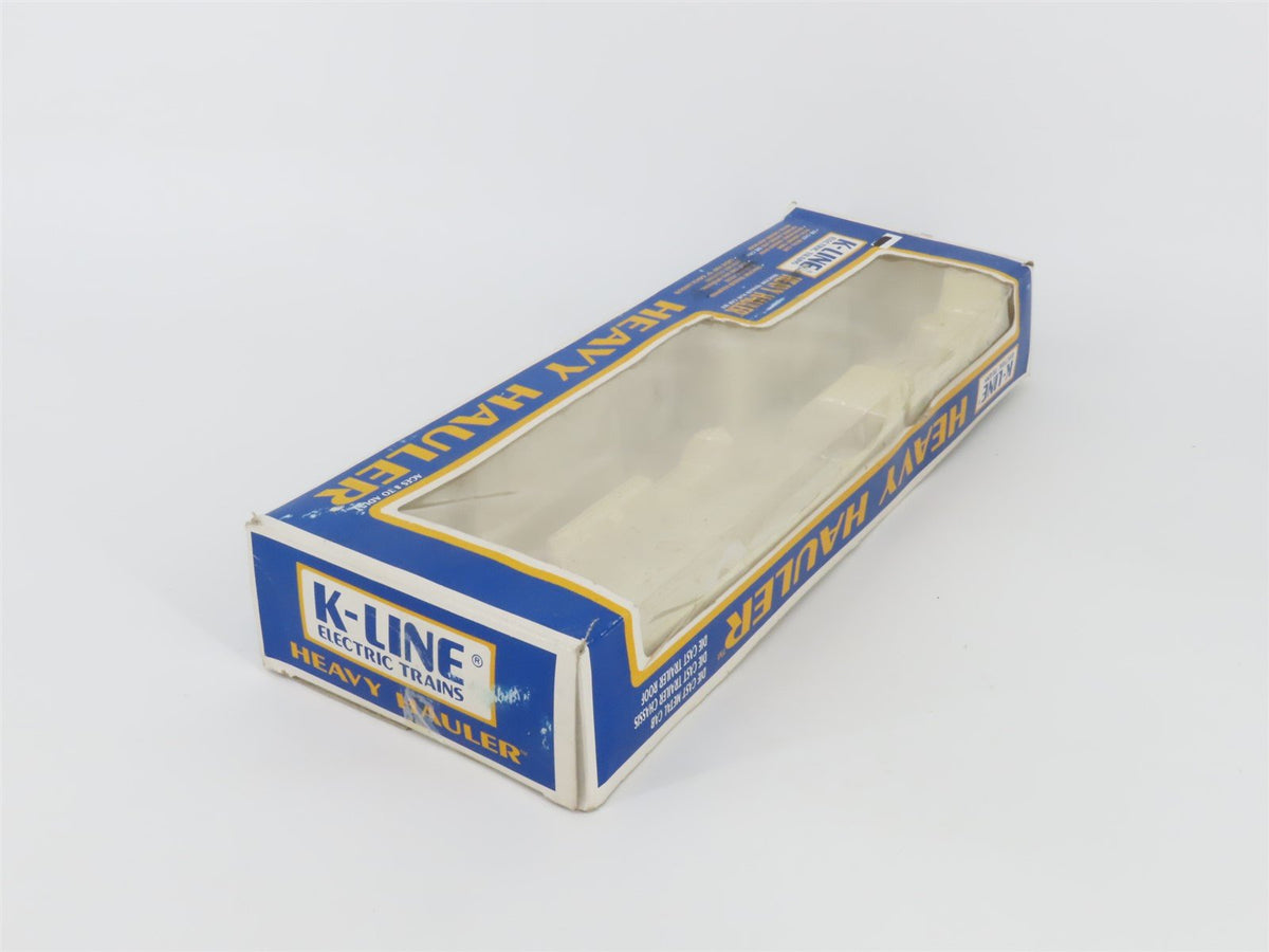O Gauge 3-Rail K-Line Puritan Flat Car #22050 Tractor Trailer Set