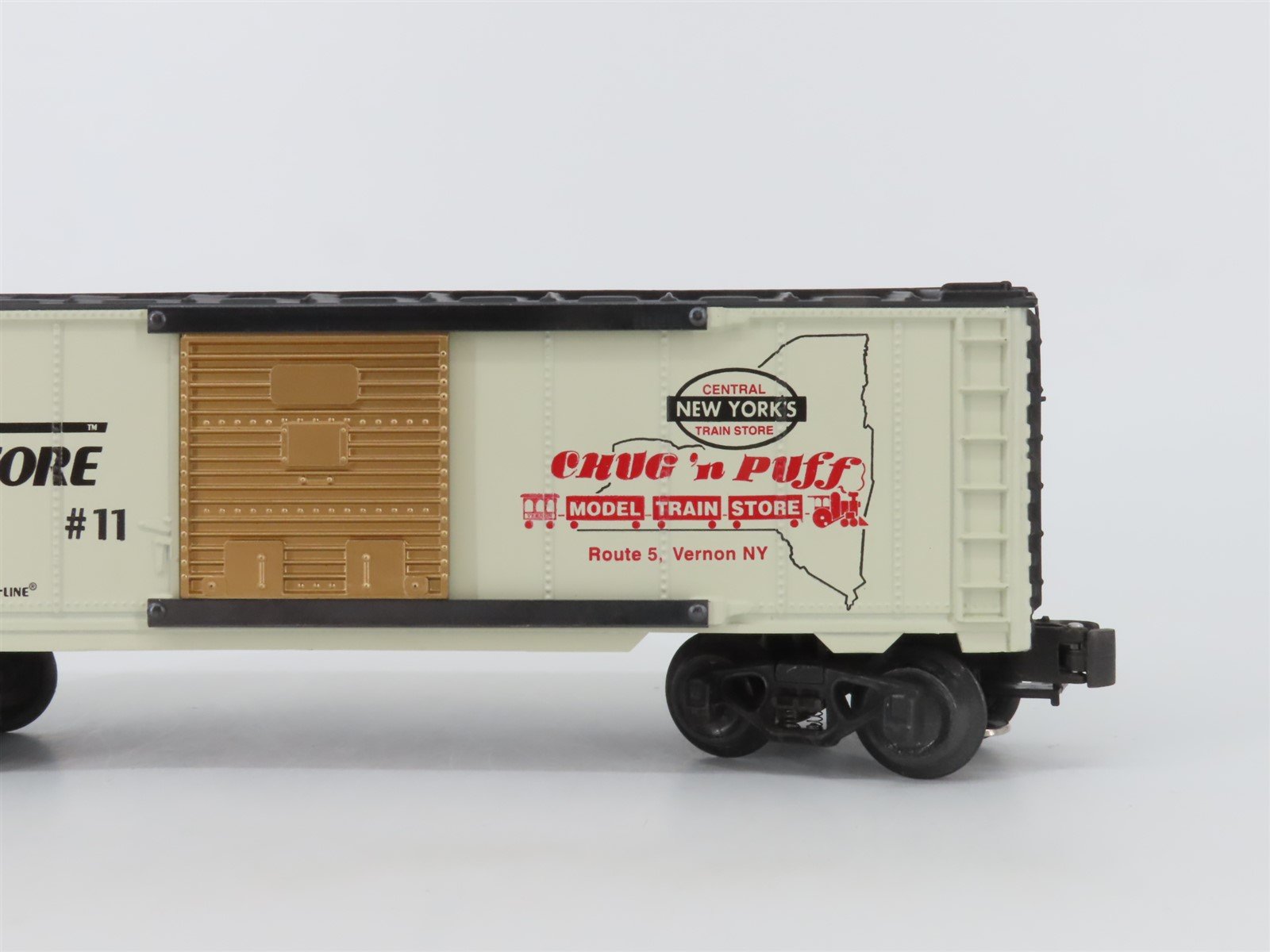 O Gauge 3-Rail K-Line K-9100011 K-Line Superstore Chug 'n Puff Boxcar #11