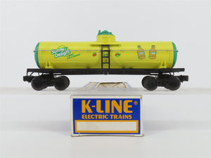 O Gauge 3-Rail K-Line Sunny Delight Single Dome Tank Car #9165