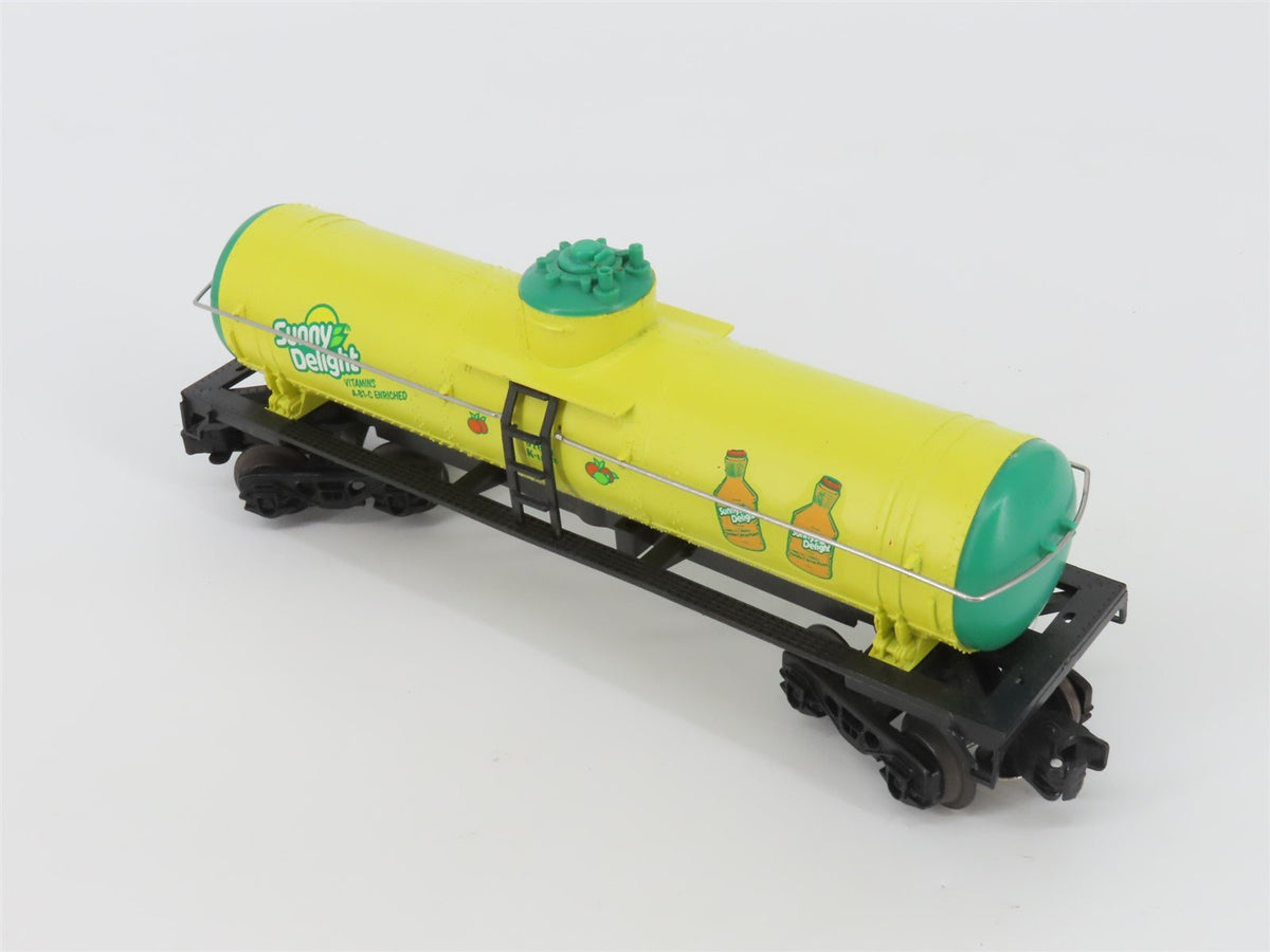 O Gauge 3-Rail K-Line Sunny Delight Single Dome Tank Car #9165