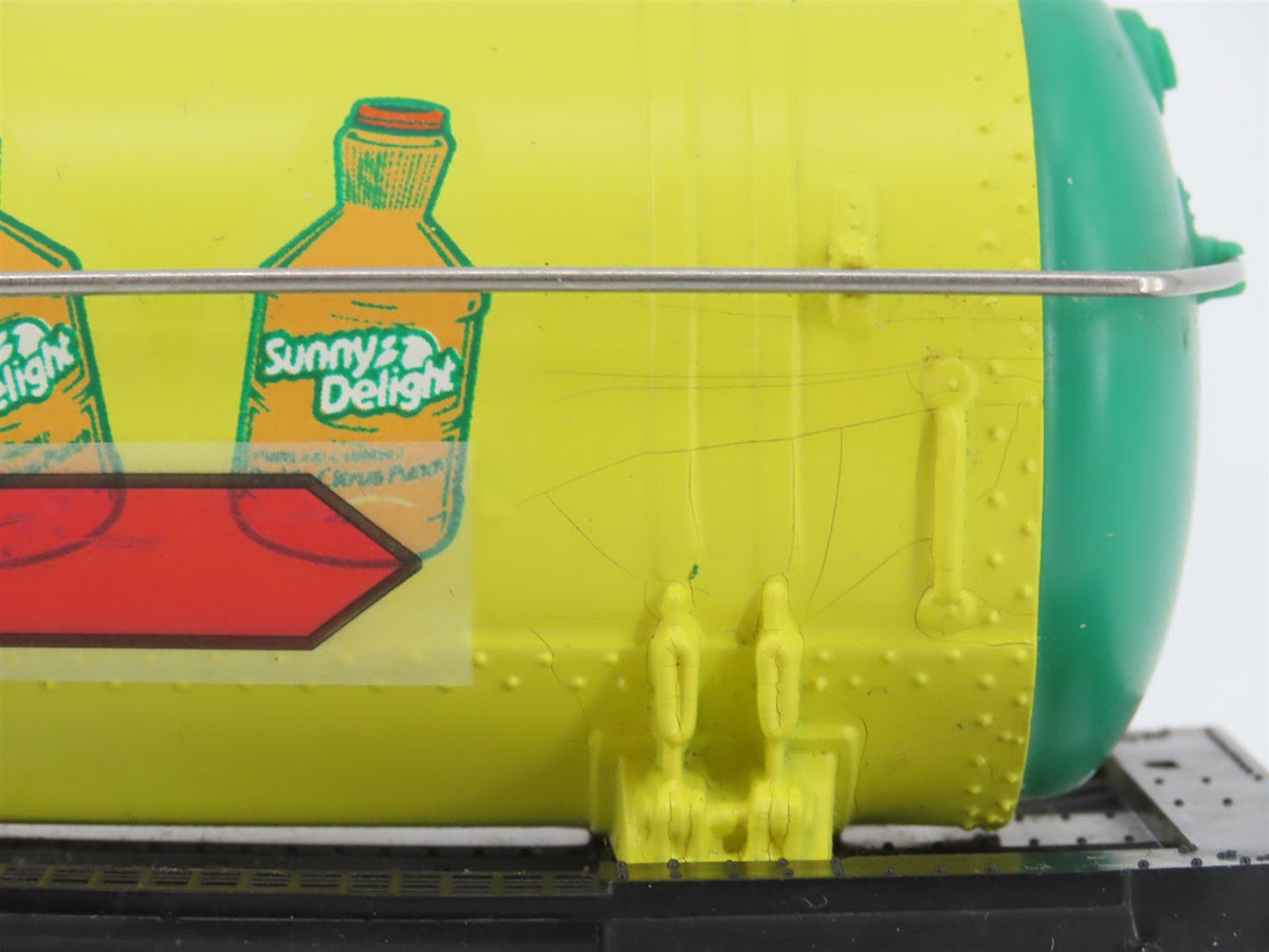 O Gauge 3-Rail K-Line Sunny Delight Single Dome Tank Car #9165