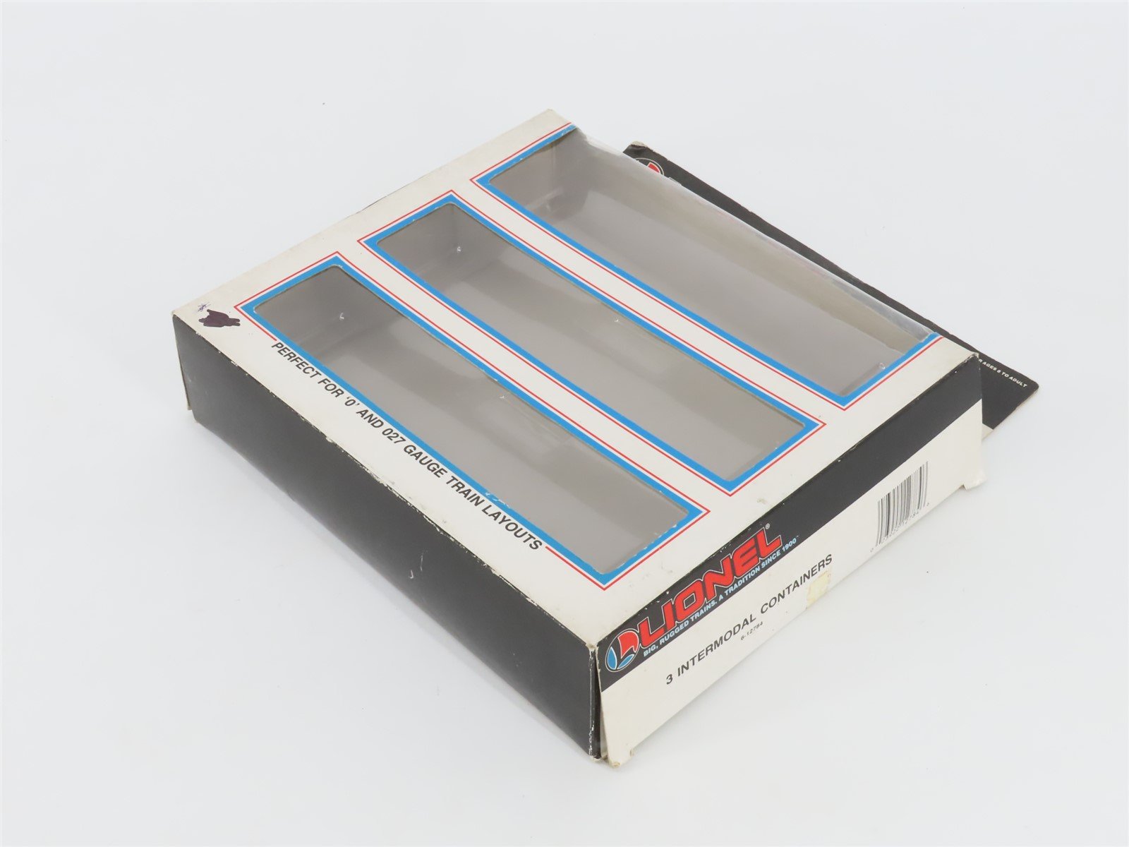 O 1/48 Scale Lionel 6-12784 BMZ, UPZ, LNZZ Intermodal Containers (3-Pack)