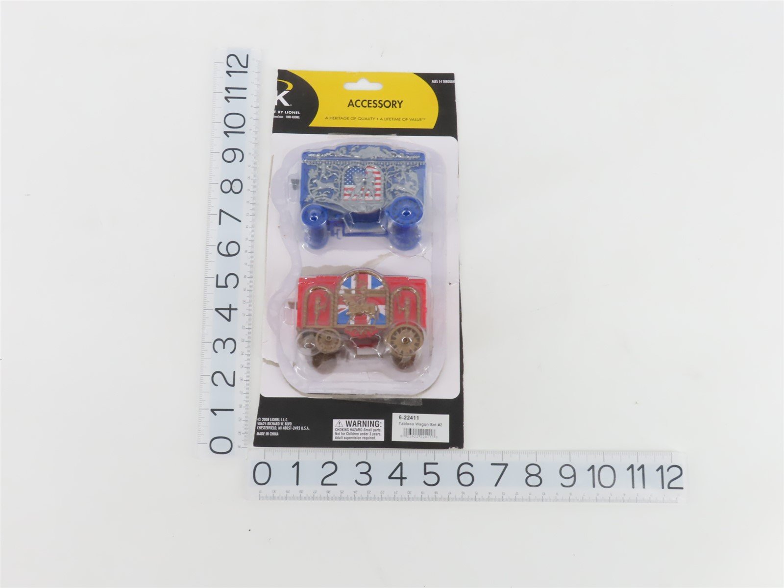 O 1/48 Scale K-Line by Lionel 6-22411 Tableau Wagon Set #2