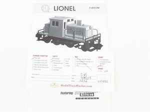 O27 Gauge 3-Rail Lionel 6-11912 Steel Switcher Diesel Freight Set w/ Extra Car