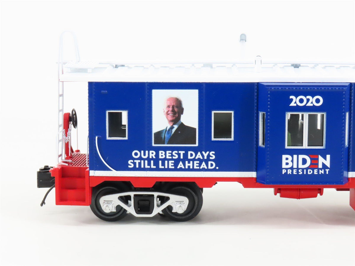 O 3-Rail MTH RailKing 30-20800-1 Joe Biden 2020 ES44AC Diesel &amp; Caboose Set