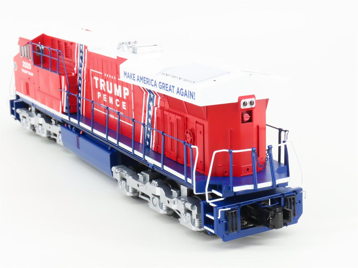 O 3-Rail MTH RailKing 30-20799-1 Donald J Trump 2020 ES44AC Diesel &amp; Caboose Set