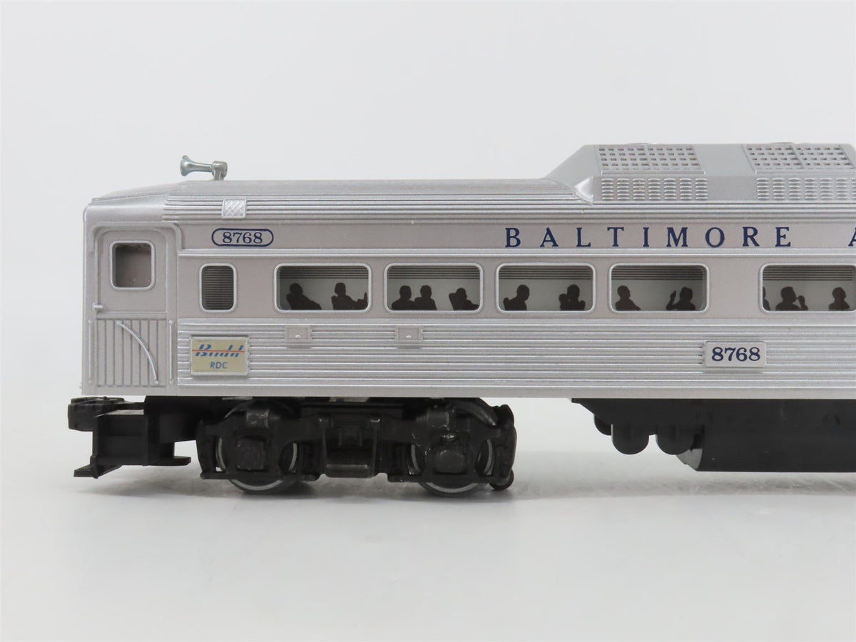 O Gauge 3-Rail Lionel 6-1766 B&amp;O Railway Budd Commuter Train 3-Car Set