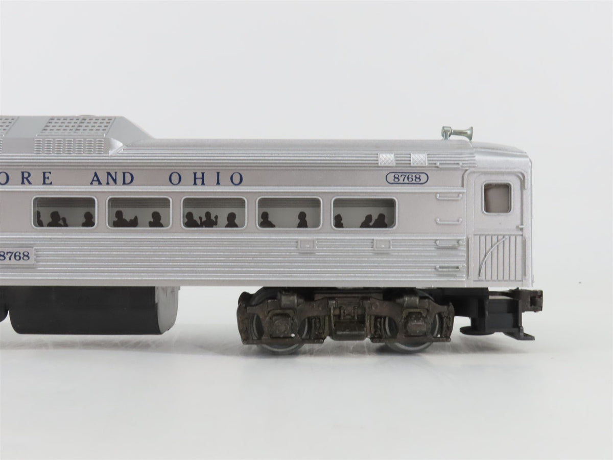 O Gauge 3-Rail Lionel 6-1766 B&amp;O Railway Budd Commuter Train 3-Car Set