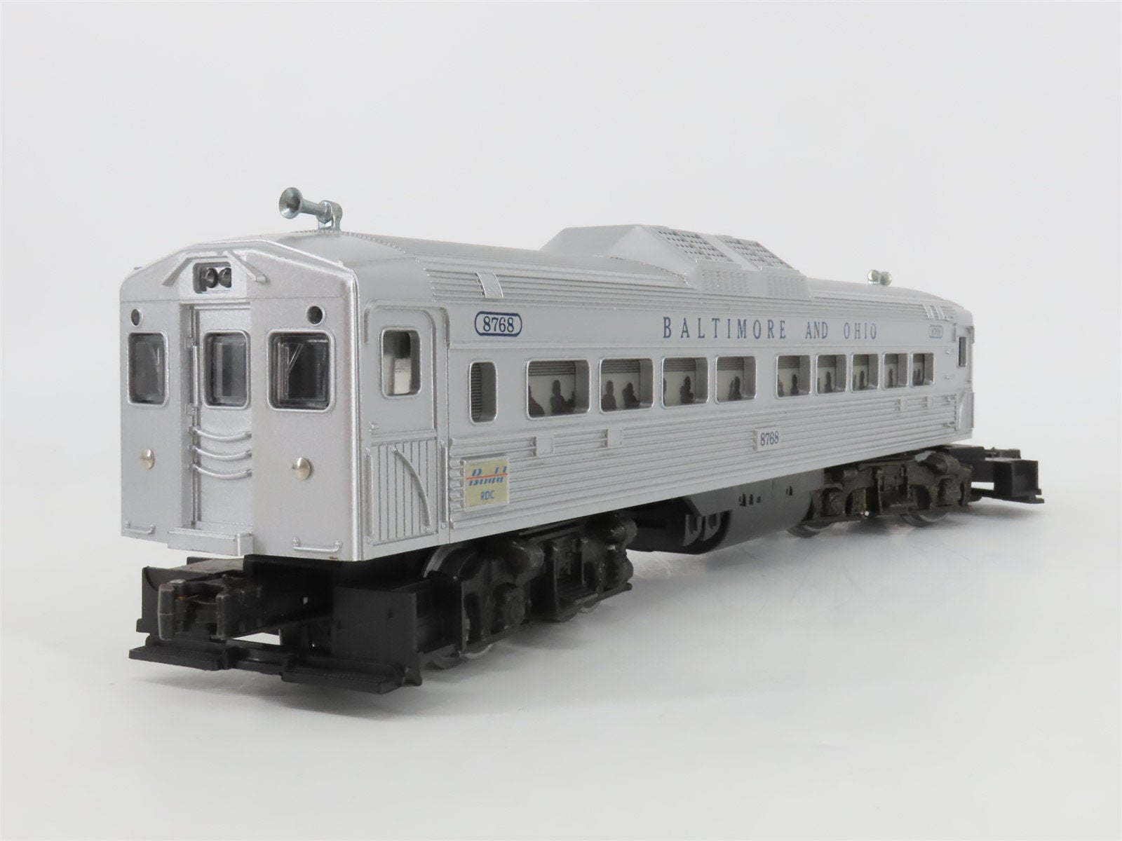 O Gauge 3-Rail Lionel 6-1766 B&O Railway Budd Commuter Train 3-Car Set
