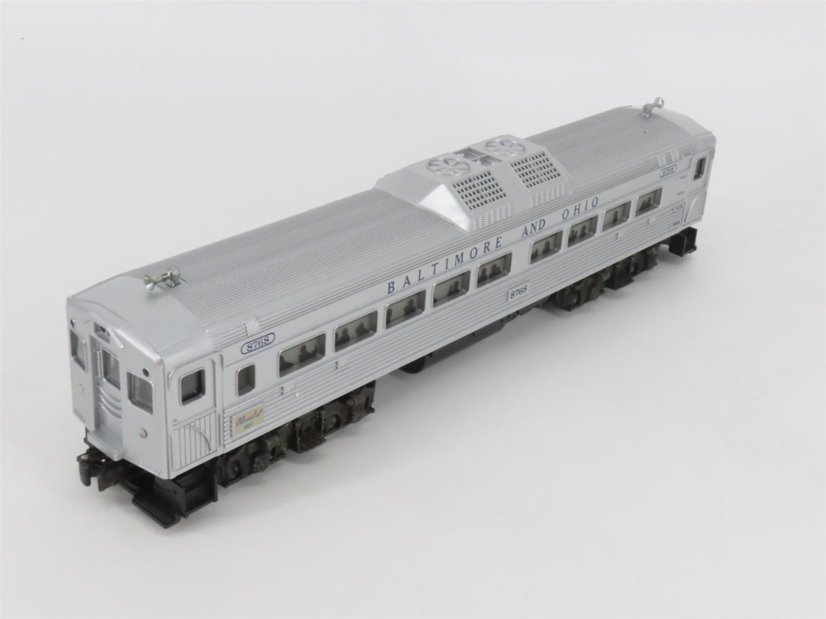 O Gauge 3-Rail Lionel 6-1766 B&amp;O Railway Budd Commuter Train 3-Car Set