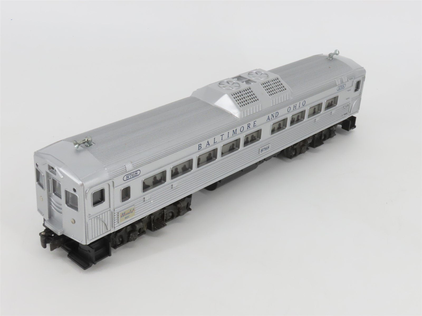 O Gauge 3-Rail Lionel 6-1766 B&O Railway Budd Commuter Train 3-Car Set