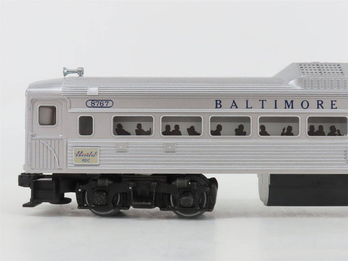 O Gauge 3-Rail Lionel 6-1766 B&amp;O Railway Budd Commuter Train 3-Car Set