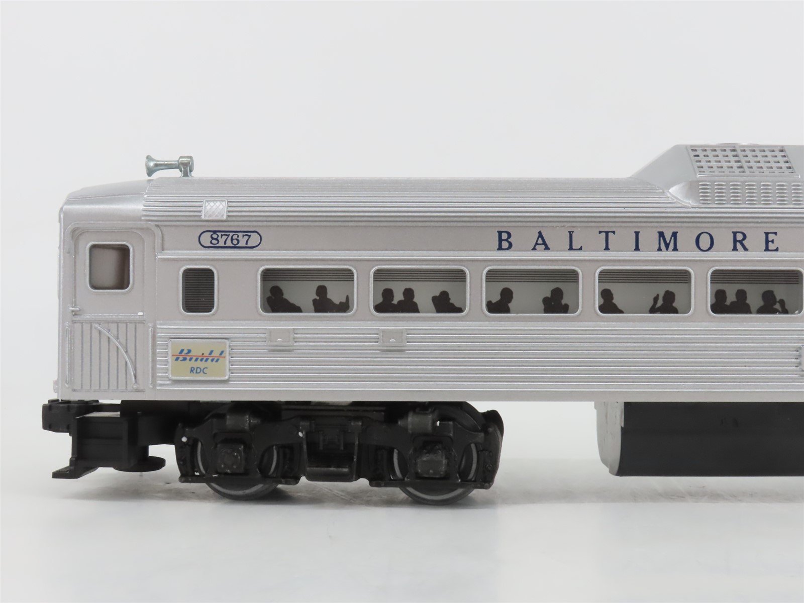 O Gauge 3-Rail Lionel 6-1766 B&O Railway Budd Commuter Train 3-Car Set